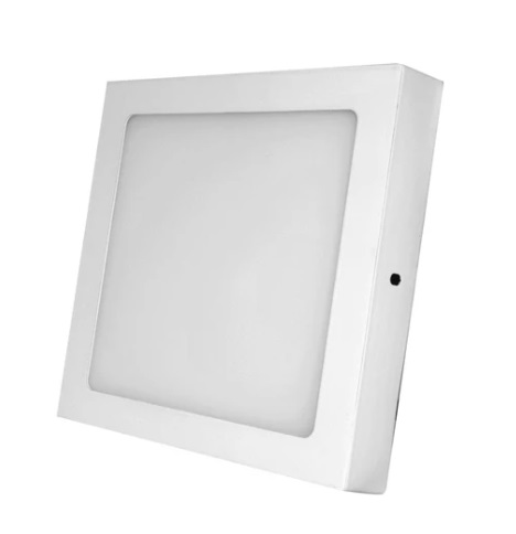 PANEL LED SUPERFICIAL CUADRADO 4" 6 W 450 LM 6500K MULTV 85-277V REF. 7143L / 131297 MARCA LUCERNA
