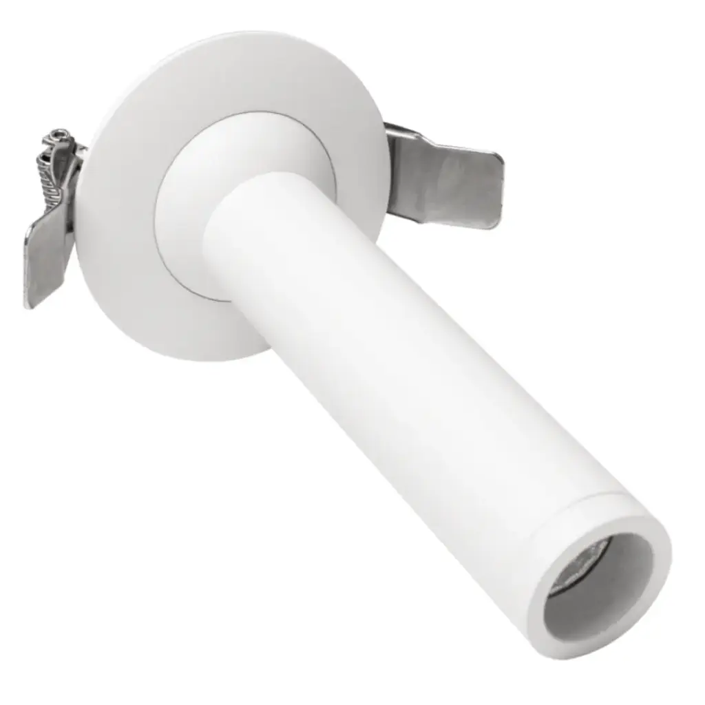 LAMPARA PARA EMPOTRAR SNIPER 25 X 130 MM COLOR BLANCO 7W 3000 K DIRIGIBLE COD- LUM-269 MARCA LUMIND