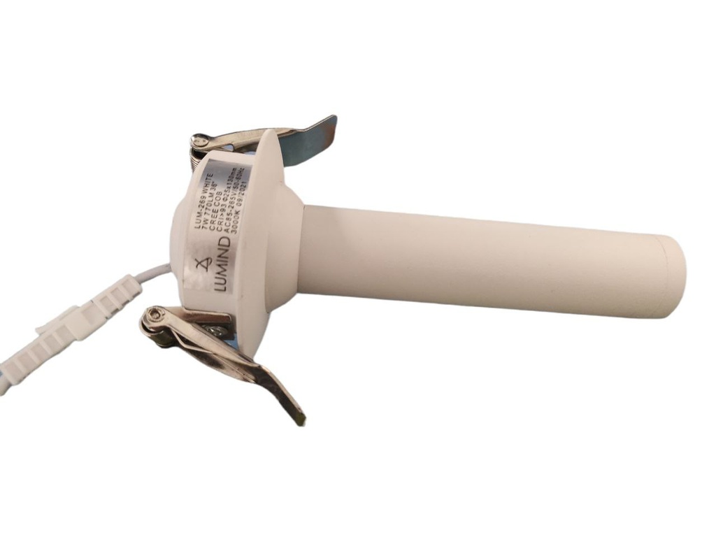 LAMPARA PARA EMPOTRAR SNIPER 25 X 130 MM COLOR BLANCO 7W 3000 K DIRIGIBLE COD- LUM-269 MARCA LUMIND