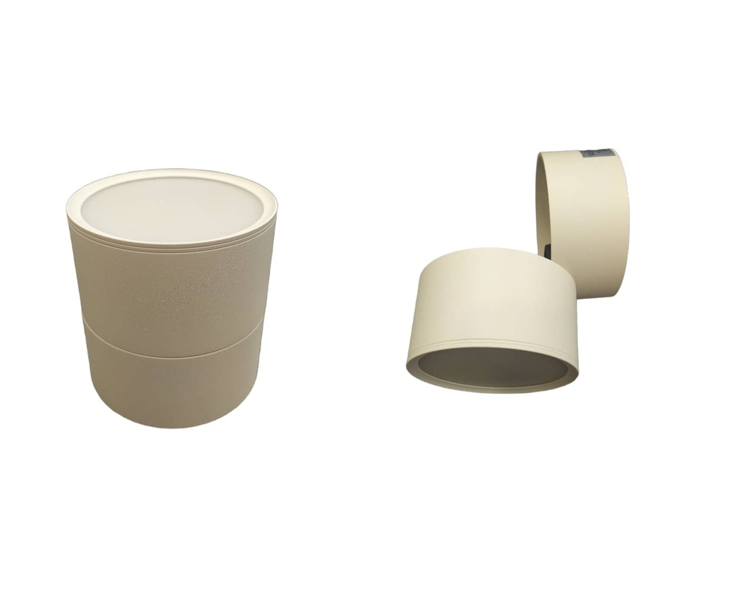 APLIQUE DE TECHO LED INTEGRADO COB DIRIGIBLE 12 W 3000 K 100- 230 V BLANCO REF. LUM-274 MARCA LUMIND