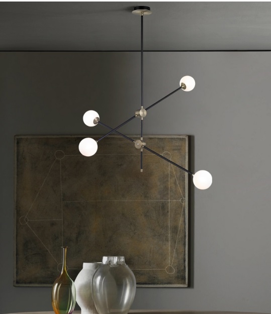 LAMPARA COLGANTE DECORATIVA 4,5 W G9 110-240 V 92 X 55 X 75 CM MOD. ABELIA REF.LUM-399 MARCA LUMIND