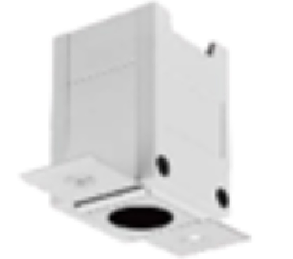 LAMPARA LED LINEAL MULTISPOT 1 X 6W 100-240V 3000K P/EMPOTRAR C/ALAS BLANCO LUM-482 MARCA LUMIND