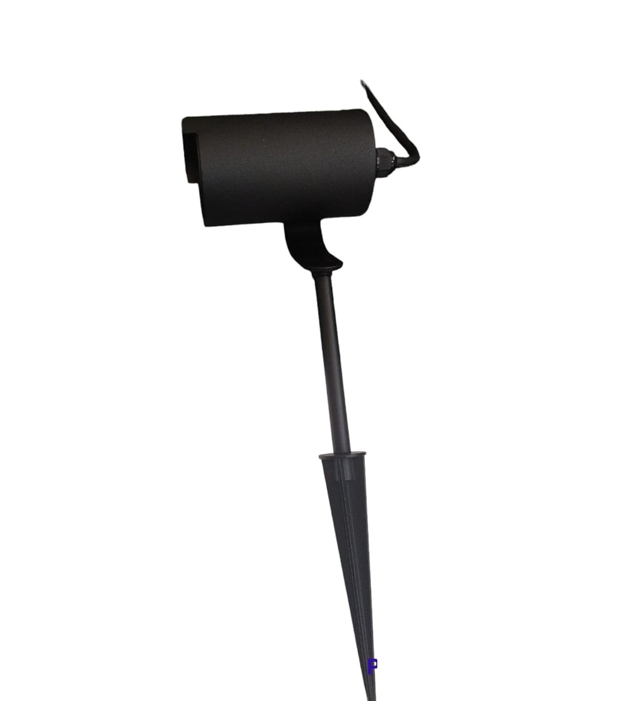 LAMPARA T/ESTACA P/JARDIN P/DICROICO IP65 T/BALA ORIENTABLE SPIKE FIX REF. LUM-500 MARCA LUMIND