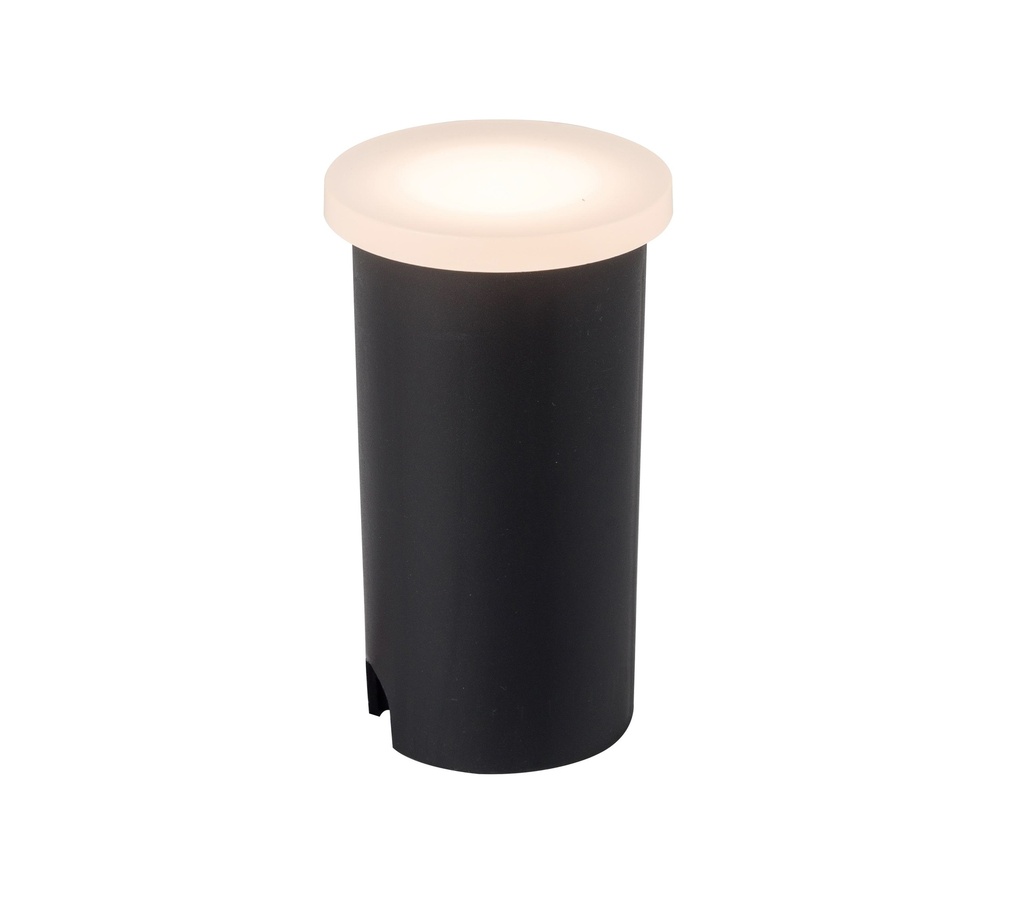 LAMPARA LED DE PISO - PARED INTEGRADO 1.2W 3000K IP65 REDONDO REF. LUM-504 MARCA LUMIND