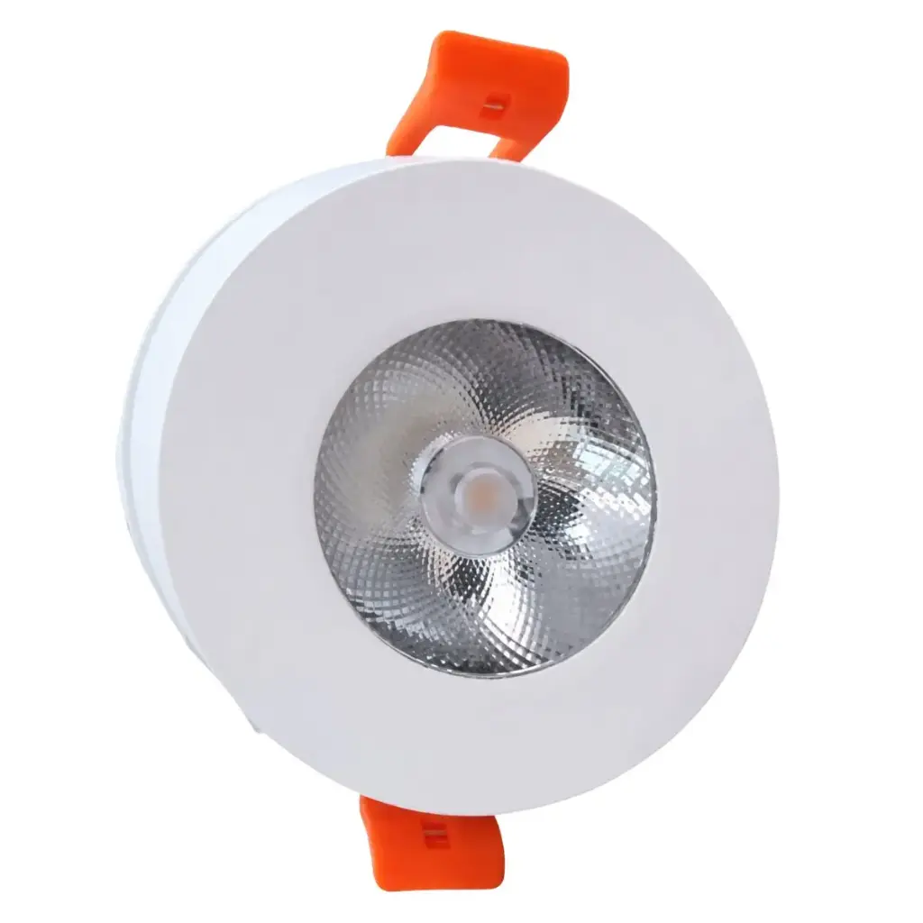 APLIQUE DE TECHO LED INTEGRADO COB DIRIGIBLE 7W 3000 K 85- 265V BLANCO REF. LUM-510 MARCA LUMIND