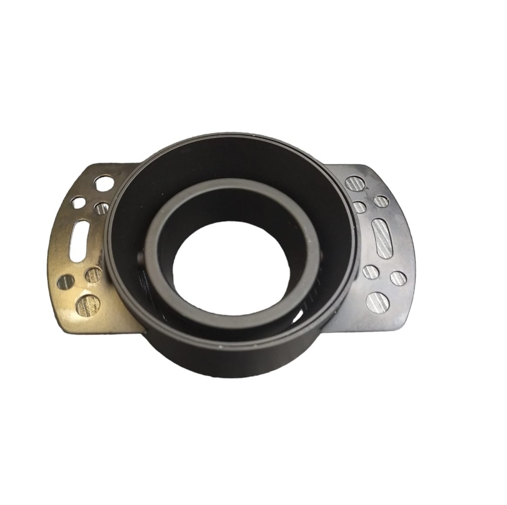 LAMPARA SPOT 7.5 CM X 3 CM PARA DICROICO GU10 NEGRO (CON SOCATE) TRIMLESS REF.LUM-562 MARCA LUMIND