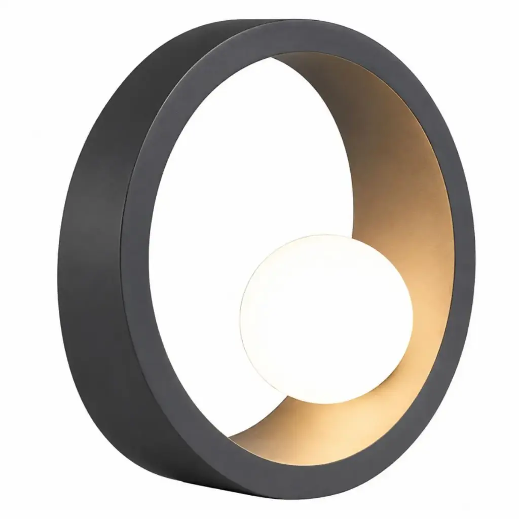 LAMPARA DE MESA T/APLIQUE PARA G4 3000K 110-240 V 25 CM MOD.SLIDING MOON REF.LUM-570 MARCA LUMIND