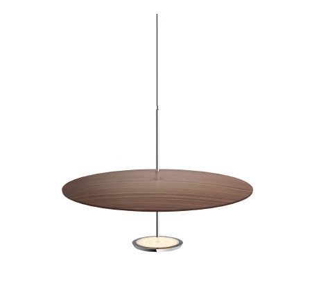 LAMPARA COLGANTE CHELIF 10W 3000K 80LM COLOR MADERA REF. LUM-584 MARCA LUMIND