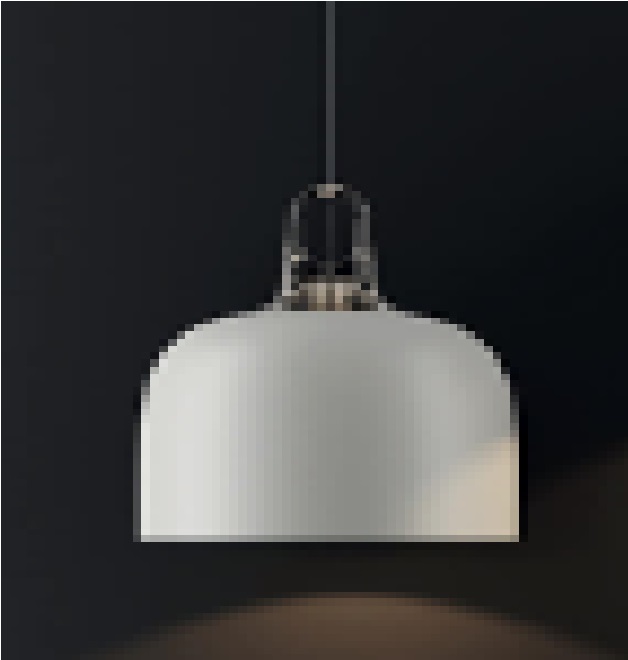 LAMPARA COLGANTE DECORATIVA 24W 3000-4000K 32 X 22 CM MOD. AMU BCO-MADERA REF.LUM-599 NEGRO LUMIND