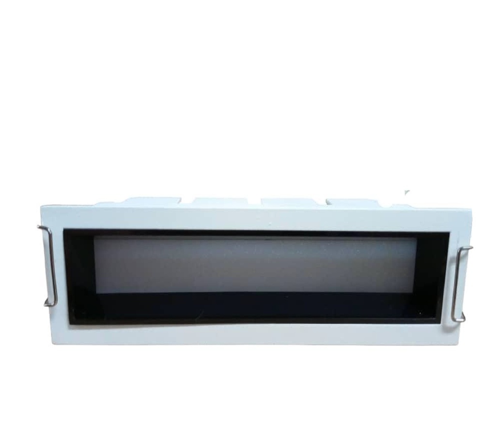 LAMPARA LED SPOT RECTANGULAR 15 W 24°-40° CRI/80 DIFUSO COLOR BLANCO REF. LUM-623 MARCA LUMIND