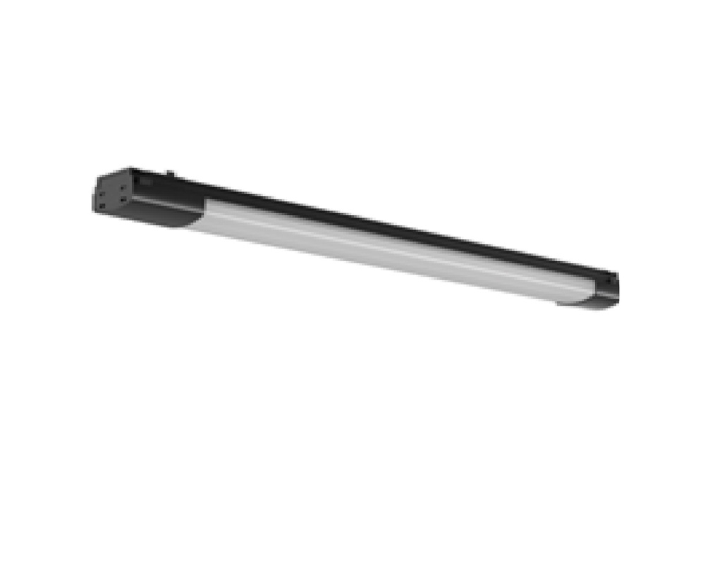 LAMPARA LINEAL DIFUSA 10W 48V 3000K 369 X 35 X 24 MM P/RIEL MAGNETICO SLIM NEGRO REF.LUM-632 LUMIND