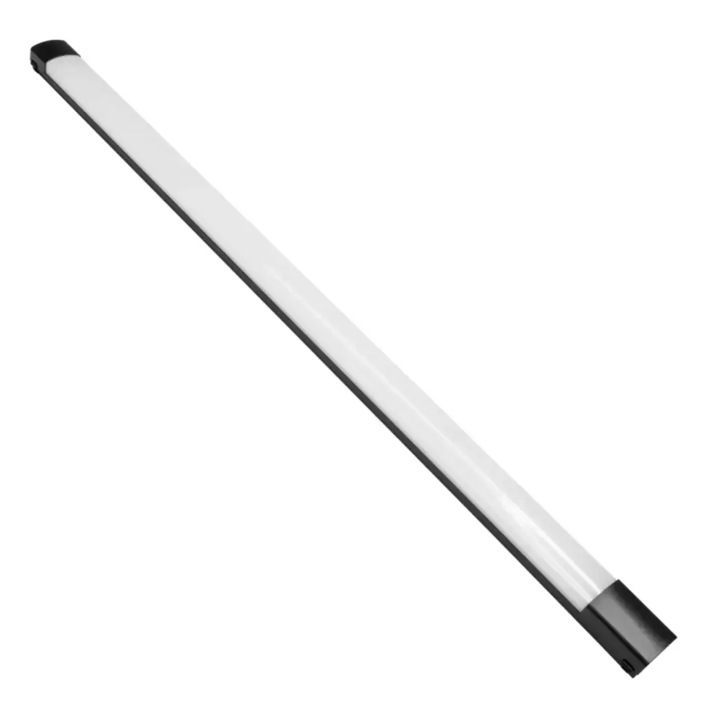 LAMPARA LINEAL 20W 48V 3000K 37 X 35 X 24 CM P/RIEL MAGNETICO SLIM NEGRO REF.LUM-633 MARCA LUMIND