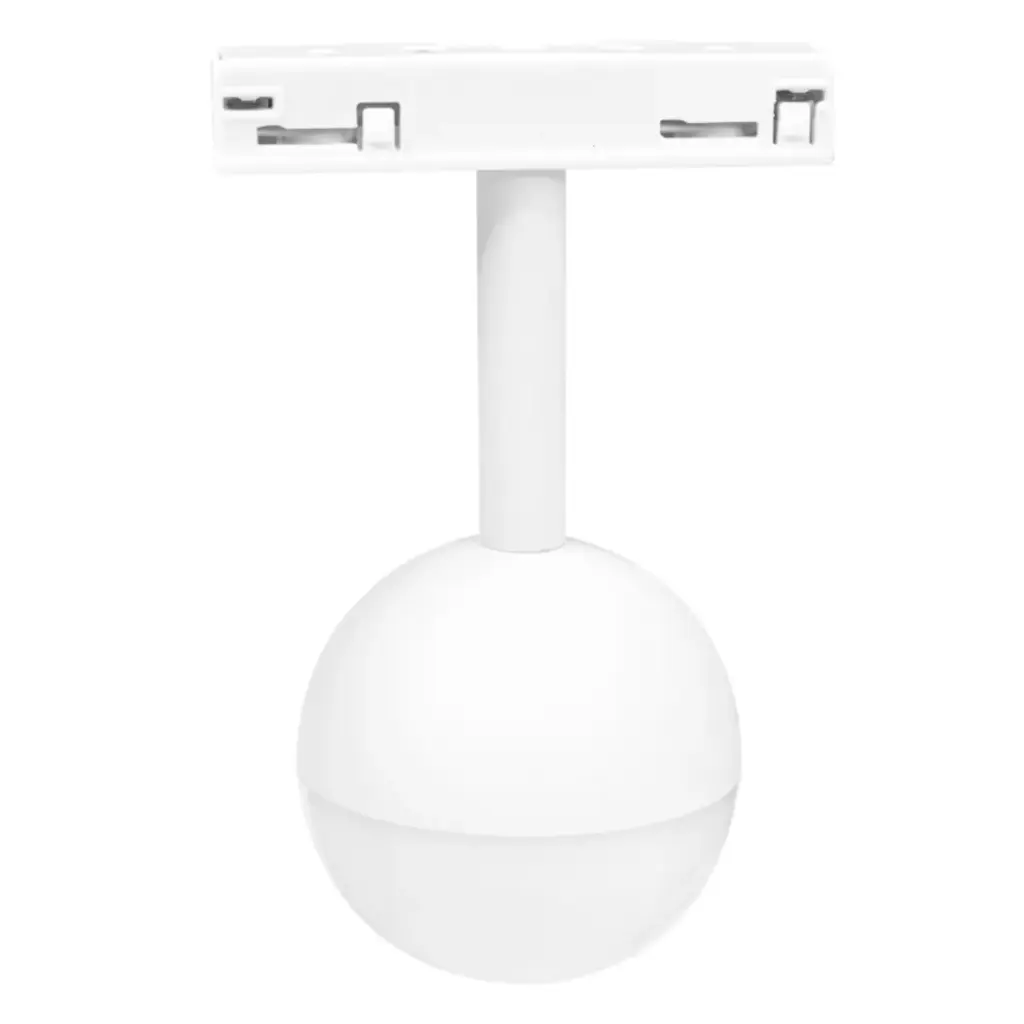 LAMPARA DECOPRATIVA T/ESPERA INTEGRADA 5W P/RIEL TRACK LIGHT H 110V BLANCO REF. LUM-644MARCA LUMIND