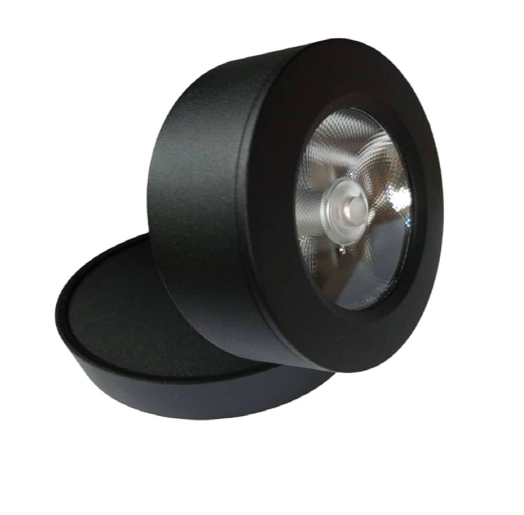 APLIQUE INTEGRADO COMPACT COB 100 X 48 MM 3000K 30 W 100- 265 V C/NEGRO REF: LUM-746 MARCA LUMIND