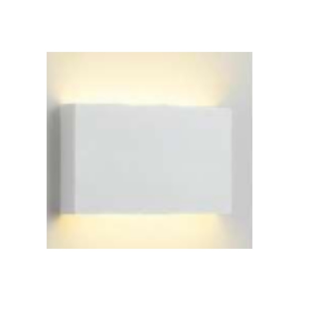 APLIQUE INTEGRADO DE PARED 3000k 27 X 15 X 9MM 100-240V IP54 720LM 8W REF: LUM-760 MARCA LUMIND