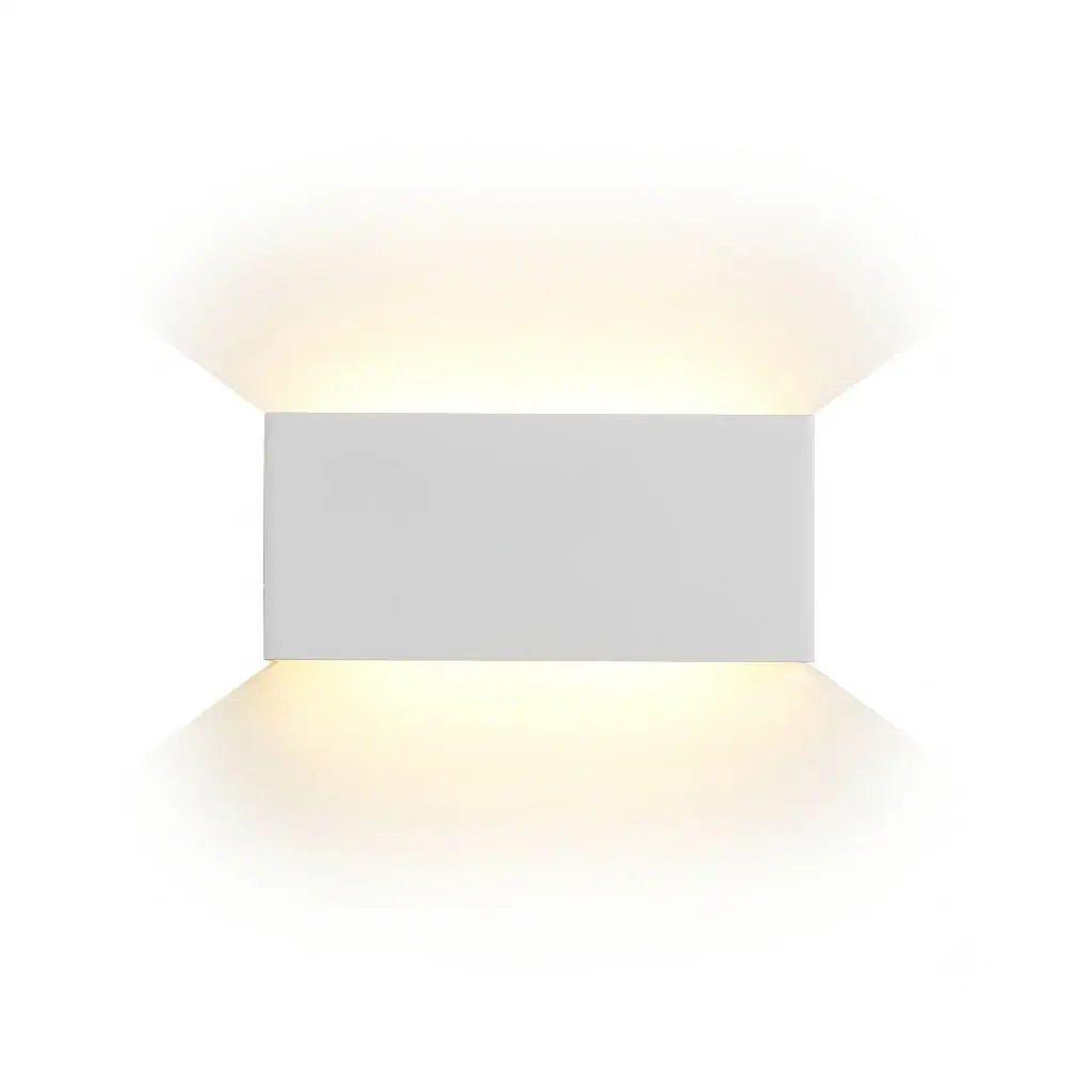 APLIQUE INTEGRADO DE PARED 3000k 27 X 15 X 9MM 100-240V IP54 720LM 8W REF: LUM-760 MARCA LUMIND