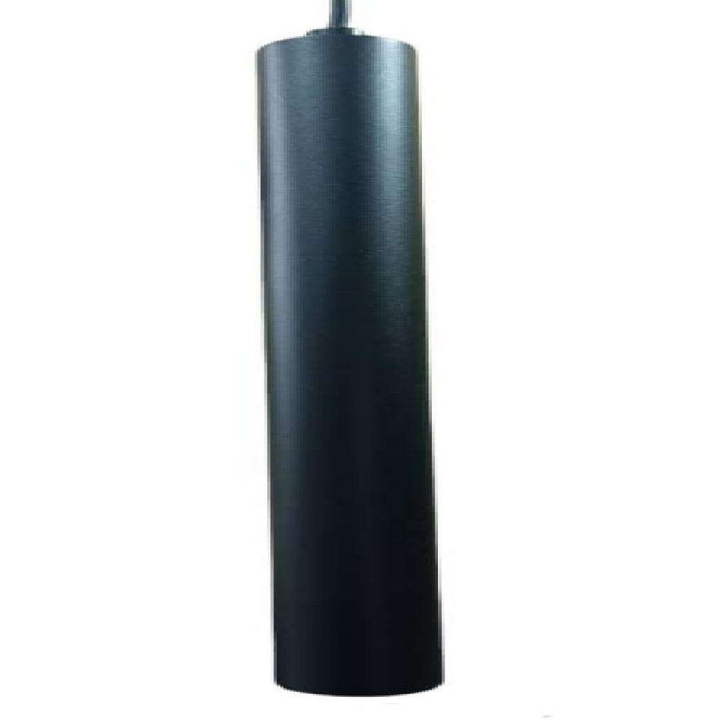 LAMPARA COLGANTE INTEGRADA 3W 24° 30X300MM CILINDRICA P/TECHO ULTRA DELGA NEGRO REF. LUM-785 LUMIND