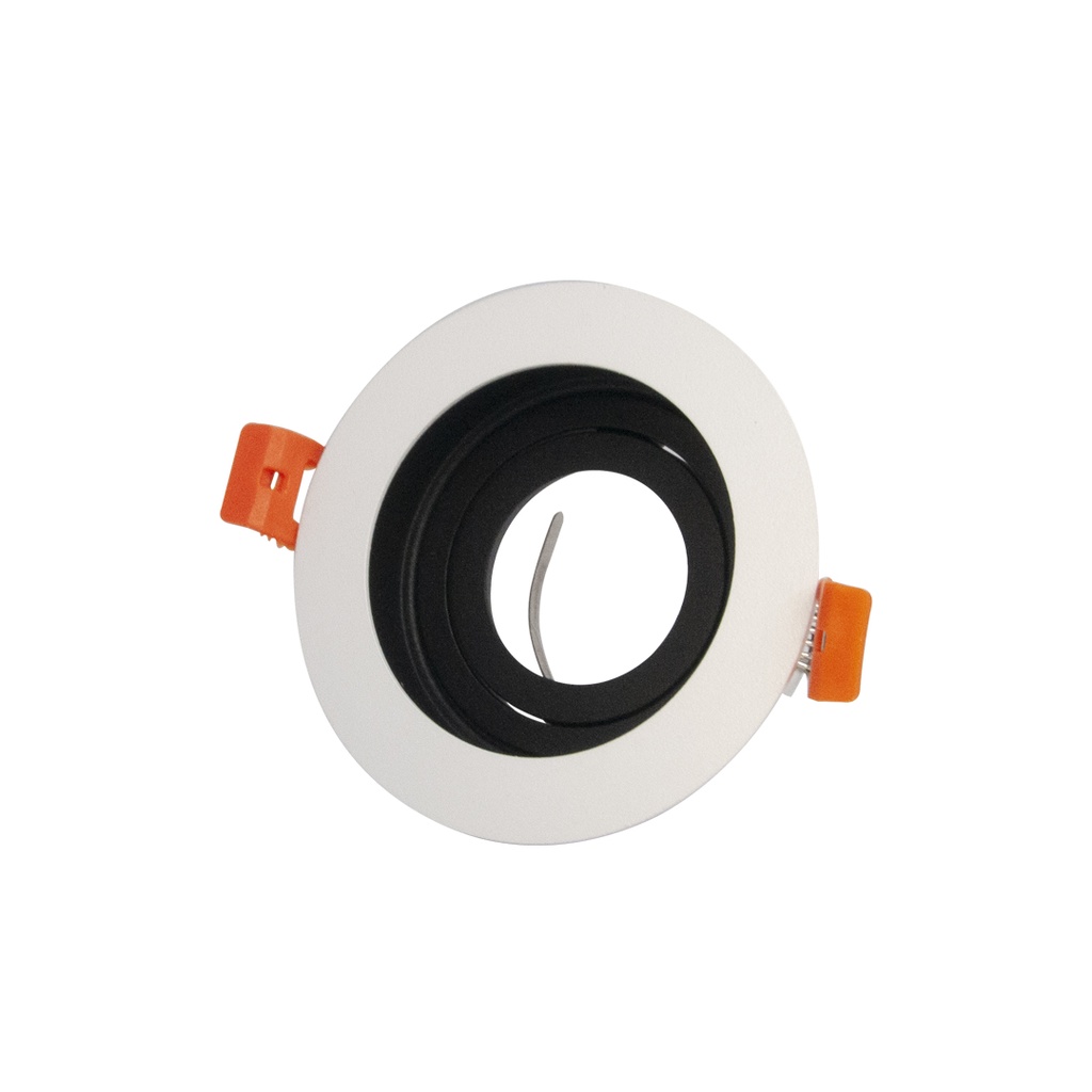 LAMPARA SPOT 3.5" PARA DICROICO GU10 COLOR BLANCO REF.LUM-HH-20W / LUM-79 MARCA LUMIND