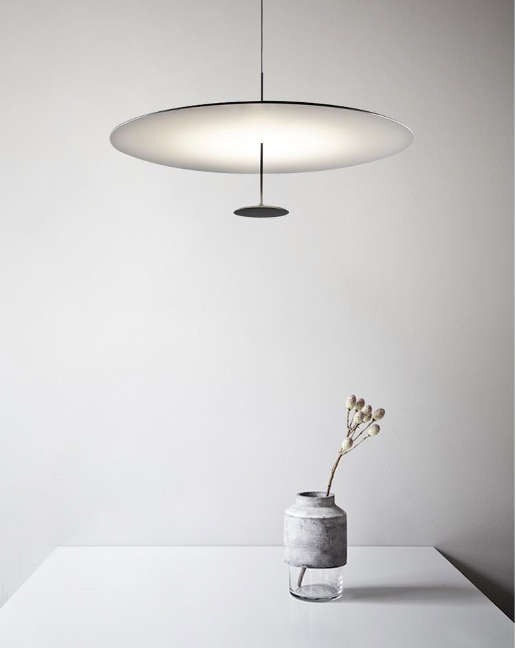 LAMPARA COLGANTE DECORATIVA 25W VOLANS BLANCAS REF.LUM-861 MARCA LUMIND