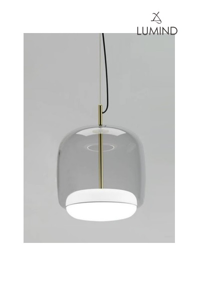 LAMPARA COLGANTE DECORATIVA 5 W 3000 K MOD. AURIGA COLOR NEGRO REF.LUM-868 MARCA LUMIND