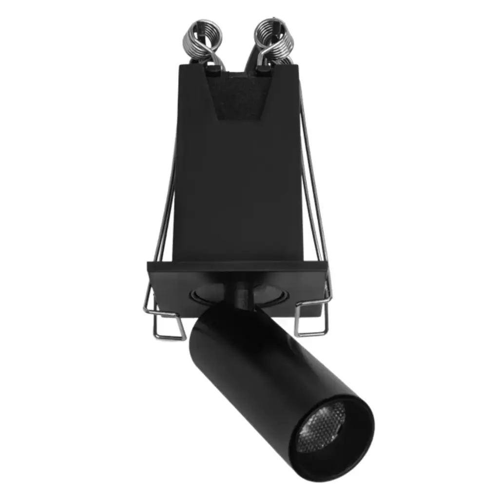 LAMPARA SPOT LINEAL MINI IN&OUT EMPOTRAR 3W 100-240V 3000K 9X5CM 130LM NEGRO MATE LUM-877 LUMIND
