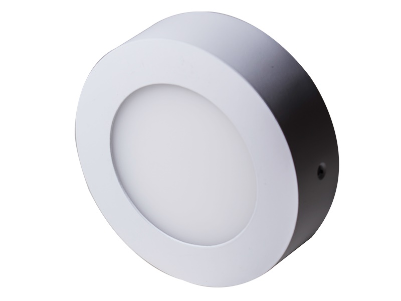LAMPARA LED SUPERFICIAL 4" 6 W MOD. AALTO REDONDA 6000 K REF. DA.4.BF MARCA LUXOLAR