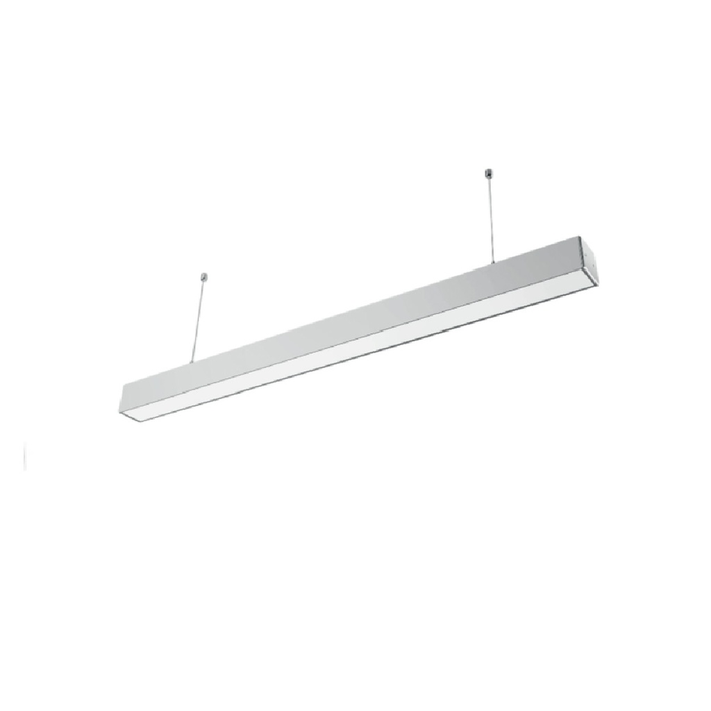 LAMPARA LINEAL LED COLGANTE 36 W 6000 K 3600 LM 120 CM X 7 CM X 5 CM REF. LUXTP.36.BF MARCA LUXOLAR