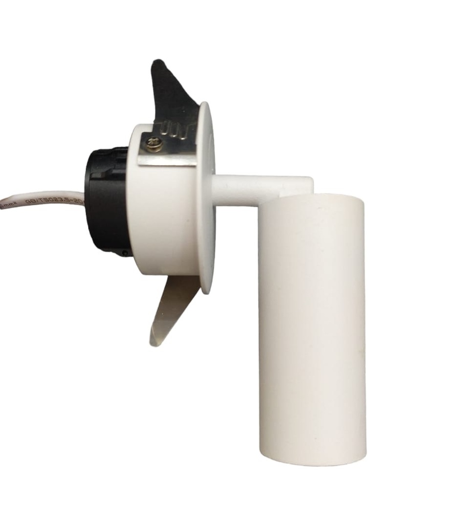 LAMPARA LED INTEGRADA TIPO BALA 7 W 3000 K 36° 110V PARA TECHO BLANCO REF. LS7CD-TRB MARCA LUXOLAR