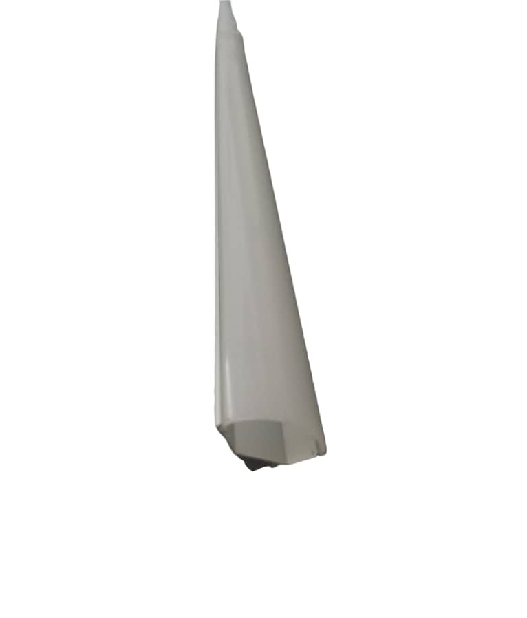PERFIL DE ALUMINIO ESQUINERO P/EMBUTIR DE 2 CM CINTA LED 2 MTR C/DIFUSOR REF. C003.2M MARCA LUXOLAR