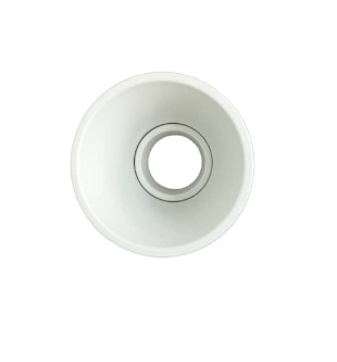LAMPARA SPOT 4" P/EMP REDONDO P/DICROICO GU10 SIN BOMB. C/BLANCO REF.LUX-GP-S-5029-Q-B MARCA LUXOLAR
