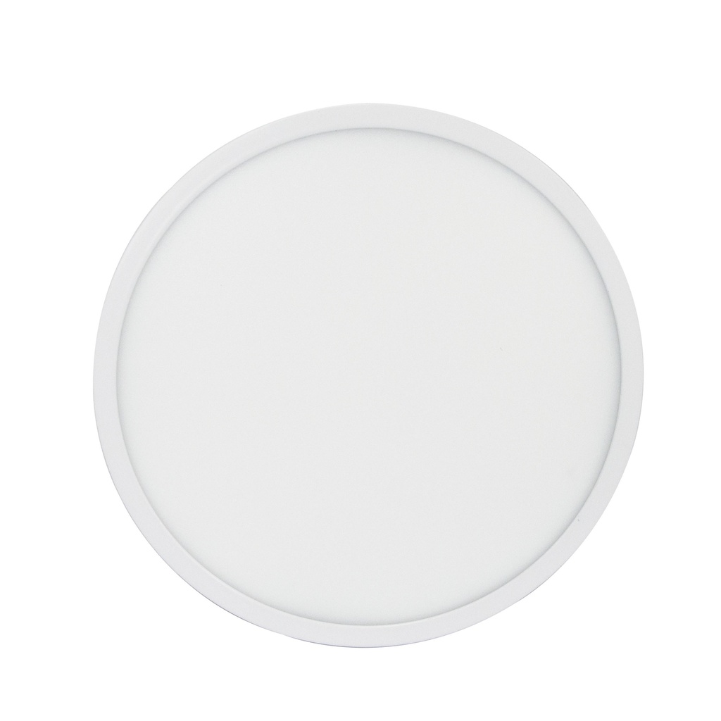 LAMPARA DOWNLIGHT LED 8" 24 W 6000 K AC 100-277 V SUPERFICIAL REDONDA MOD. AALTO EVO MARCA LUXOLAR