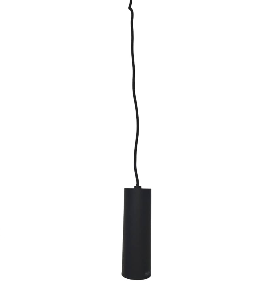 LAMPARA COLGANTE 5 W DICROICO MULTV. COLOR NEGRO 3000 K REF. LUXSAV3.5 MARCA LUXOLAR