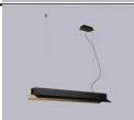 LAMPARA LED LINEAL MULTI SPOT 12.39 W 3000 K MOD.DREAM PVC + METAL NEGRO REF-DREAM SP LINEAL LUXOLAR