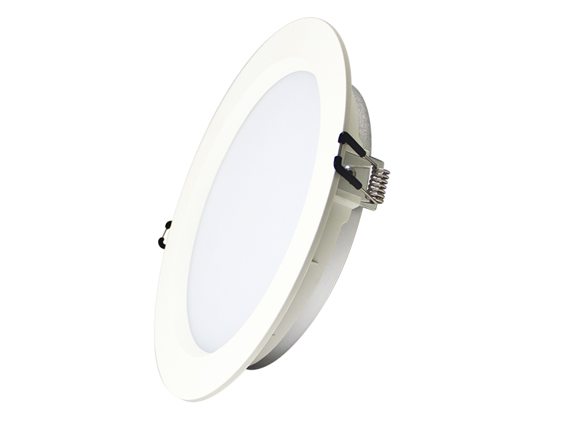 LAMPARA DOWNLIGHT LED 8" 21 W MOD. MILLER AC100 - 240 V 3000 K REF. MIL8.BC MARCA LUXOLAR