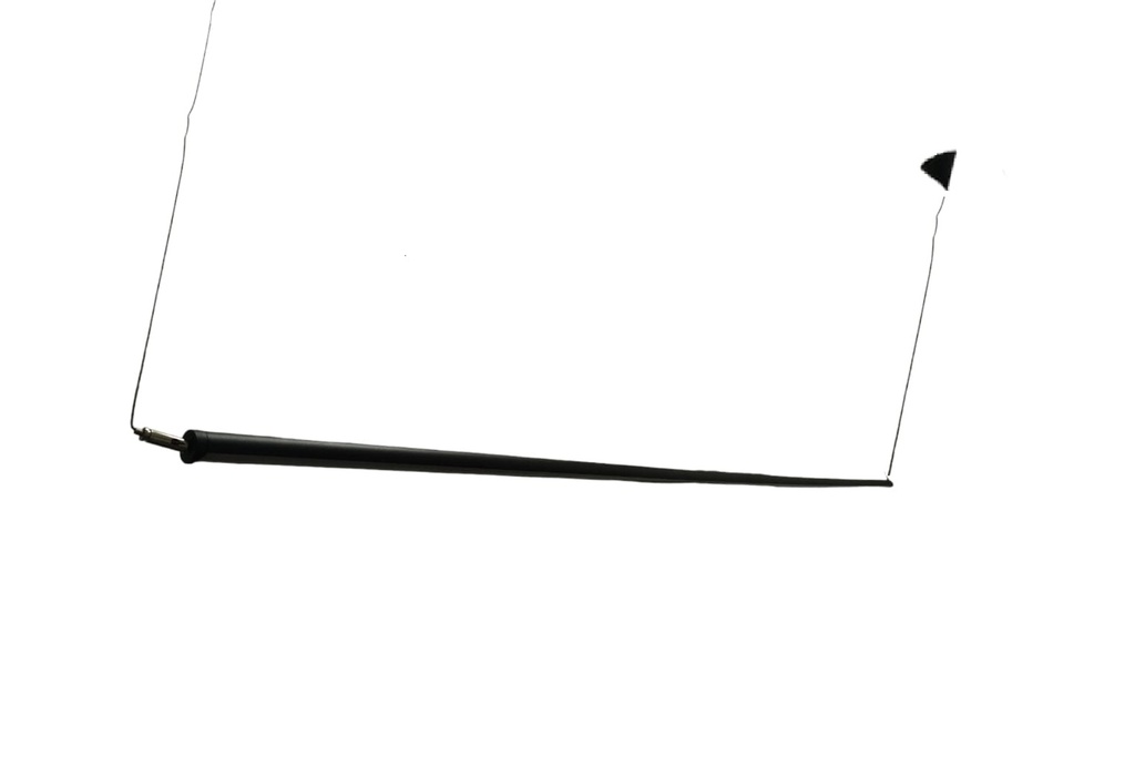 LAMPARA DE PARED COLGANTE INDIRECTA 28W 3000K 100° 100-240V 8 X 200CM C/ DIFUSOR NEGRO MARCA LUXOLAR