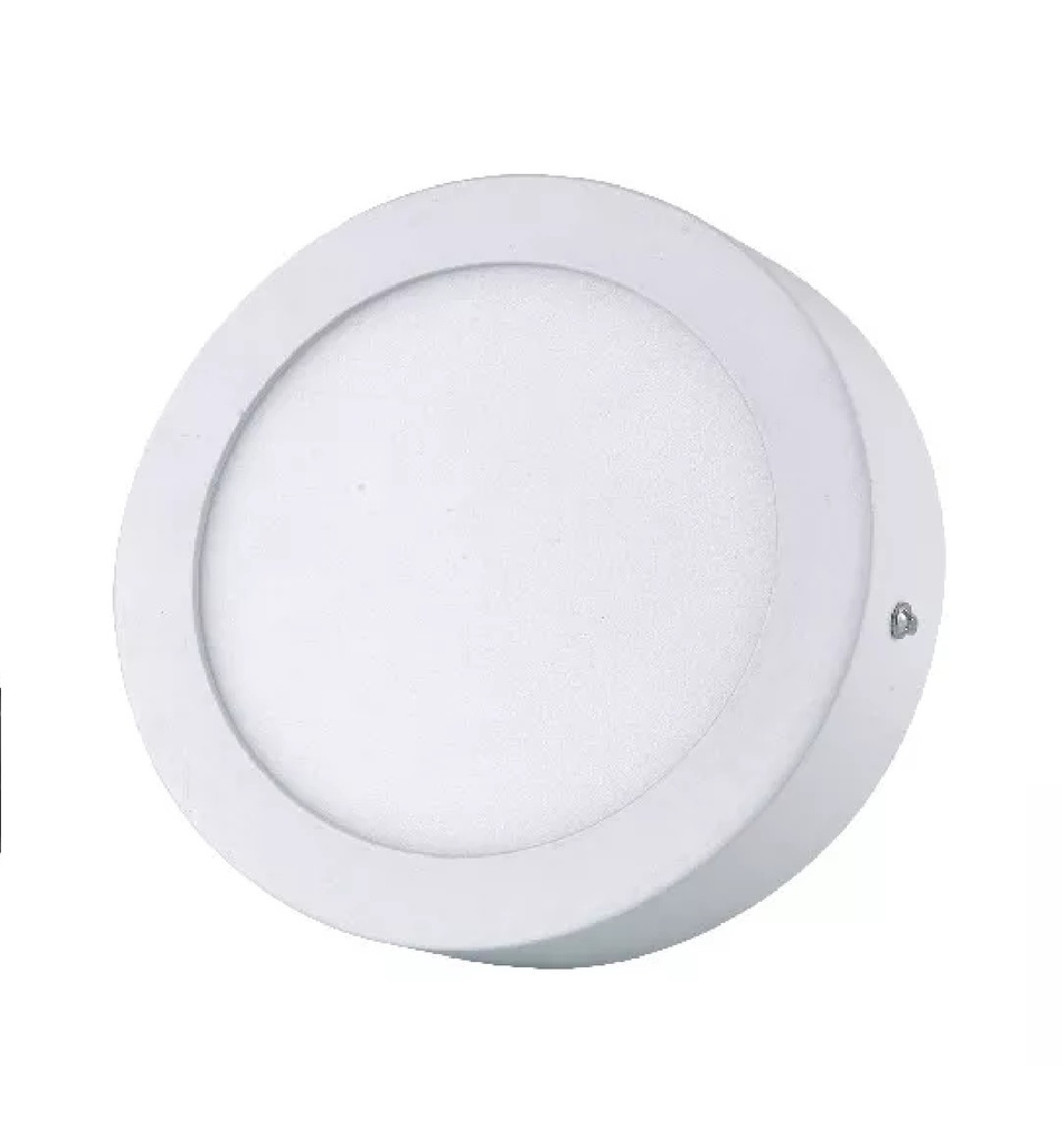 LAMPARA SUPERFICIAL LED REDONDA 12 W COLOR BLANCO REF. S-MZ-PB173R-1 LUZ DE ORO