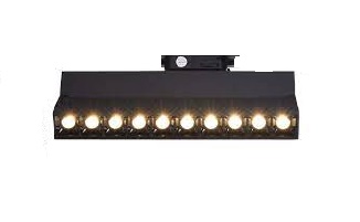 LAMPARA LED TRACK LIGHT GIRATORIA DIMEABLE 20W 120V 3000K RIEL H REF. X002EHHJAR UNIDAD MARCA MIRREA