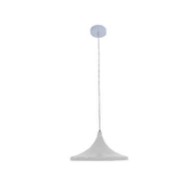 LAMPARA COLGANTE 60W E27 35 X 18 CM XIAN COLOR BLANCO REF. 00108029 MARCA PIERROT