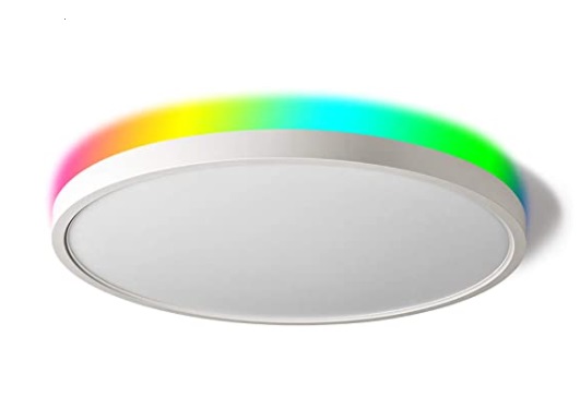 LAMPARA SMART LED CEILING LIGHT 12" 20W (3000K-6500K) + 4W(RGB) COD.X002AM4XEB (ALEXA/GOOGLE) TALOYA
