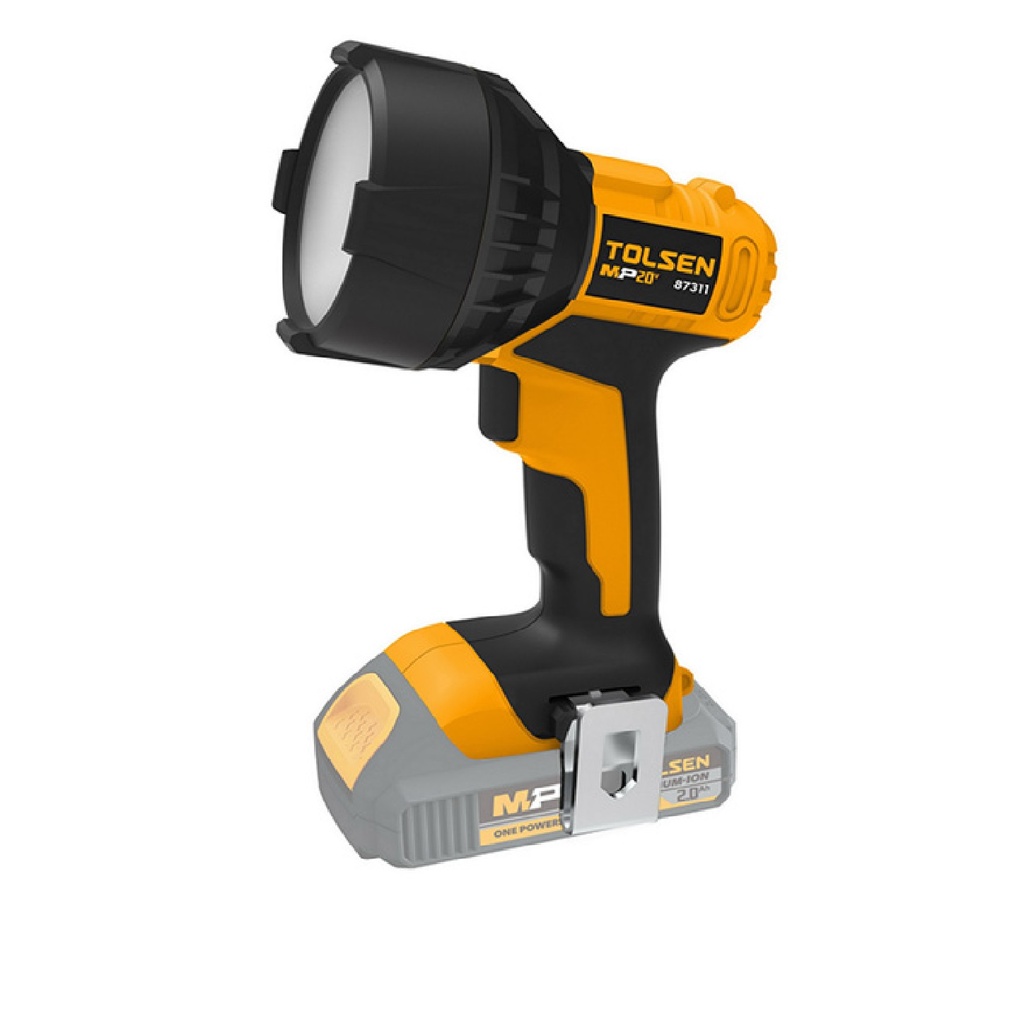 LÁMPARA INALÁMBRICA 20 V 10 W 1000 LUMENS SIN BATERIA REF. 87311 MARCA TOLSEN