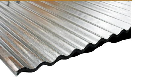 LAMINA DE TECHO TECHO ONDULADA GALVANIZADA / ACERO ZINC 3.60 MTS X 0.78 MTS ESPESOR 0,17 MM UTIL 0.73 ( BRILLANTE ) VENCOR