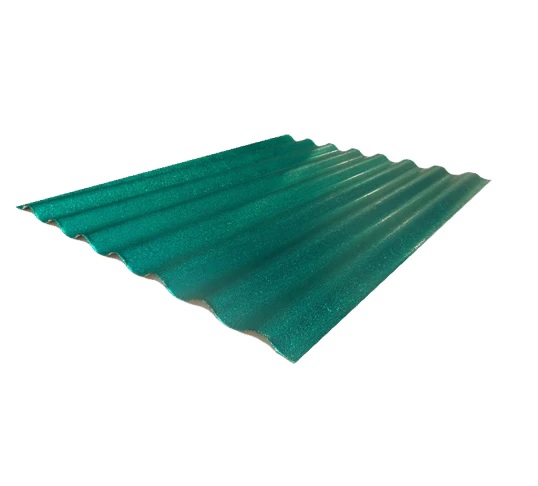 LAMINA SUPERLIT / ONDULADA C.27 NATURAL-VERDE 3.50 MTS ANCHO UTIL 0.72 MTS MARCA VENCOR