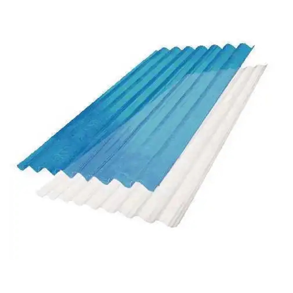 LAMINA DE TECHO LAMILIT / CUADRADO/ TRAPEZOIDAL TRASLUCIDA 6 MT ANCHO UTIL 0.72 MT ESP.0.85MM MARCA DECO GLASS