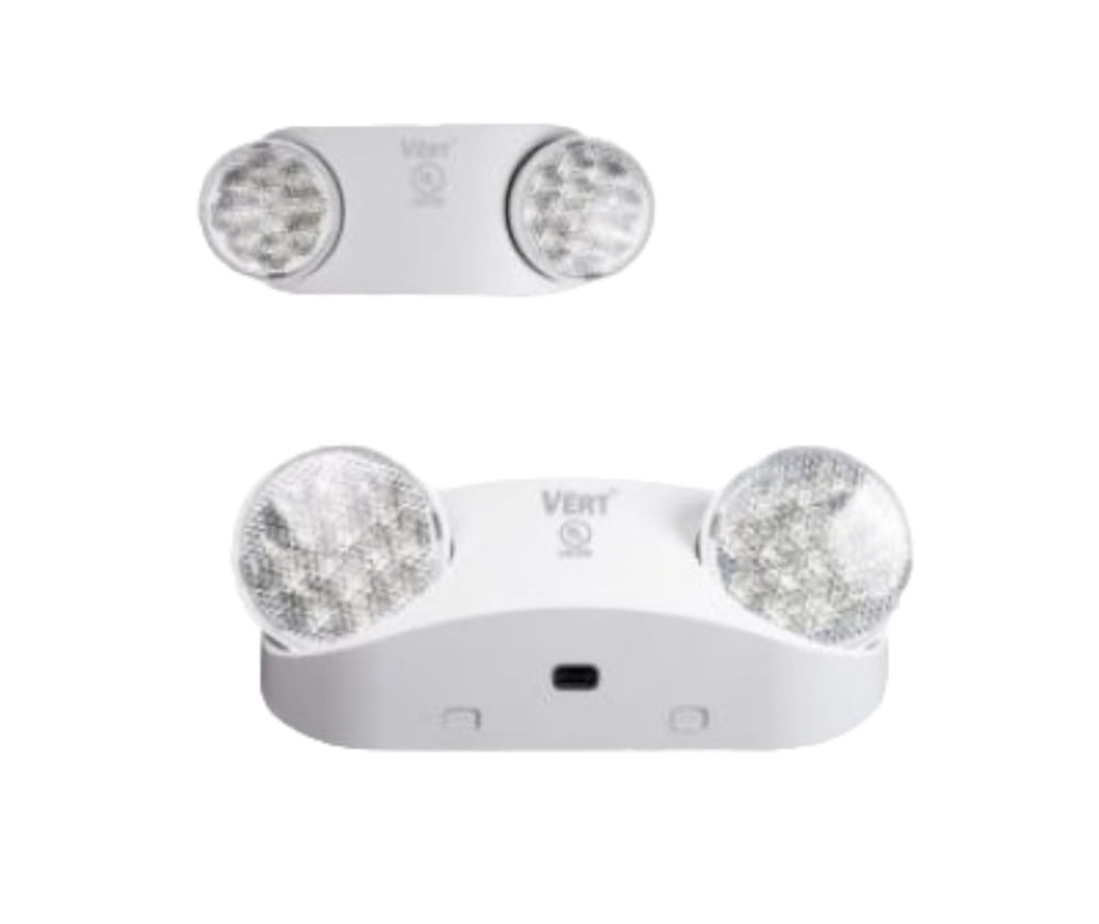 LAMPARA DE EMERGENCIA LED 12 SMD 3000K 300LM IP20 120-277V EN ABS REF. LM2-UL12 / 079627 MARCA VERT
