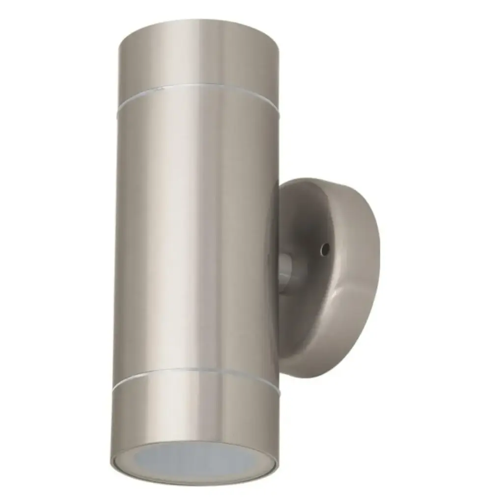 LAMPARA DECORATIVA PARA EXTERIOR 2 X 50 W GU10 SATINADA MOD. ARB-201S REF.47391 MARCA VOLTECK