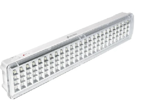 LAMPARA DE EMERGENCIA LED RECARGABLE 300 LM 1.5 W 120 -240 V MOD.LAE-300 REF. 43009 MARCA VOLTECK