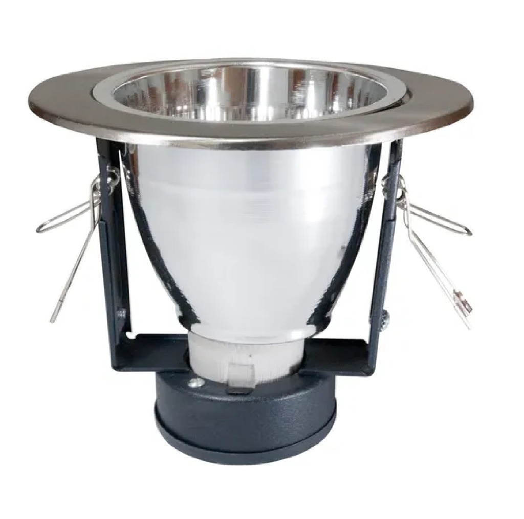 LAMPARA SPOT 3,5" COLOR NIQUEL SATINADA REF. SL120SN MARCA BAYAN POWER