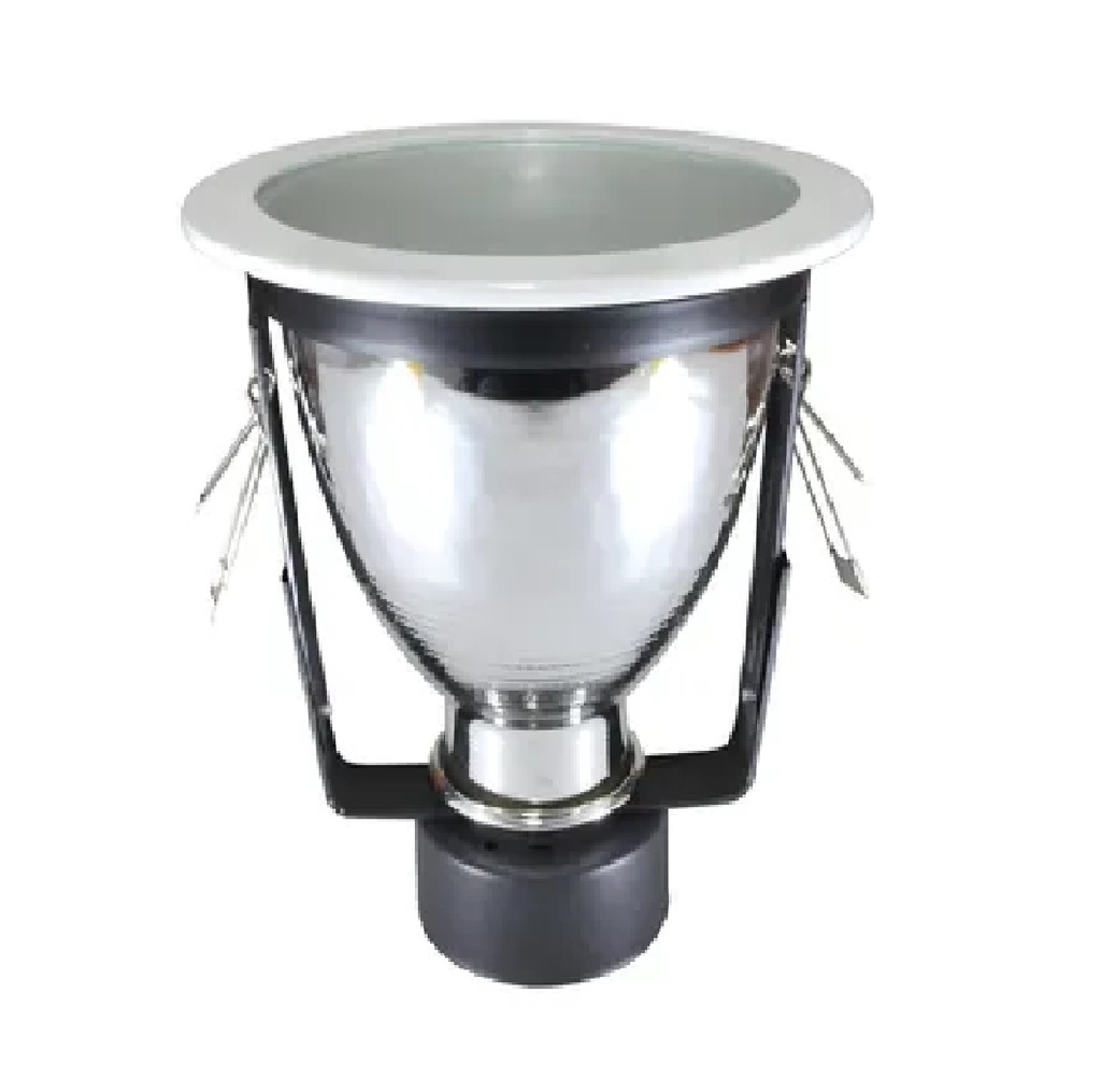 LAMPARA SPOT 5" C/VIDRIO COLOR BLANCO REF. SLG174WH MARCA BAYAN POWER