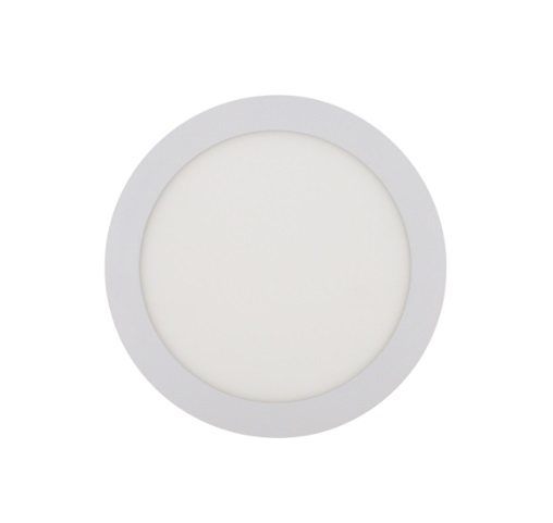 PANEL LED REDONDO 9W LUZ BLANCA 6500K MODELO SILVER&WHITE MARCA BILIGHT