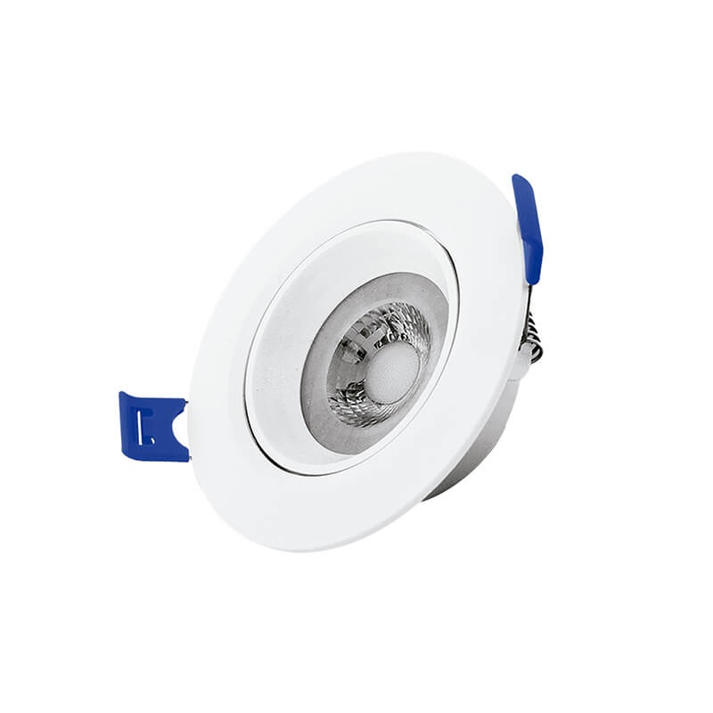 LAMPARA LED SPOT INTEGRADO BASCULANTE REDONDO 3 W 3000 K 100-240V REF. 203 3K / 112150 MARCA LUCERNA